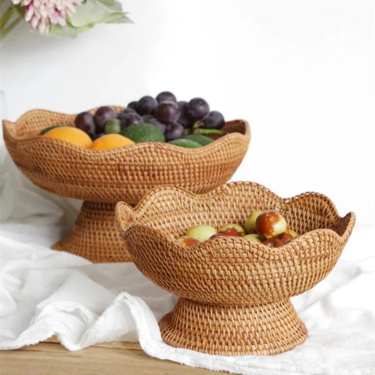 Corbeille à Fruits en Osier
